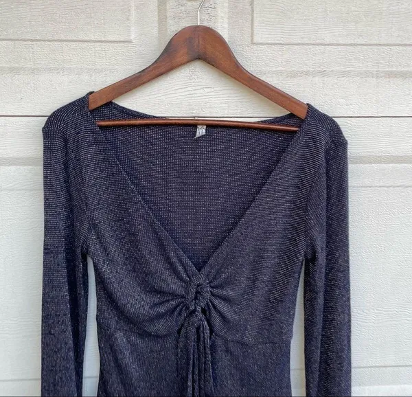 Free People Y2K Shirt Top Medium - Image 6