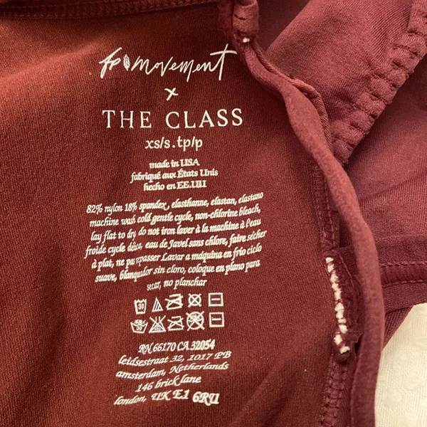 Free People Movement NEW! Movement X THE CLASS GOOD KARMA XS/S Runsie Shorts Onesie - Image 13