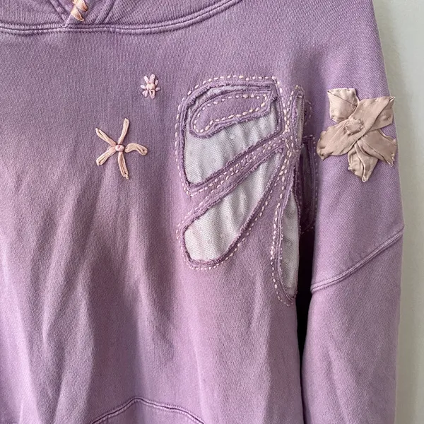 NWOT Free People Love Letters Hoodie - Image 8