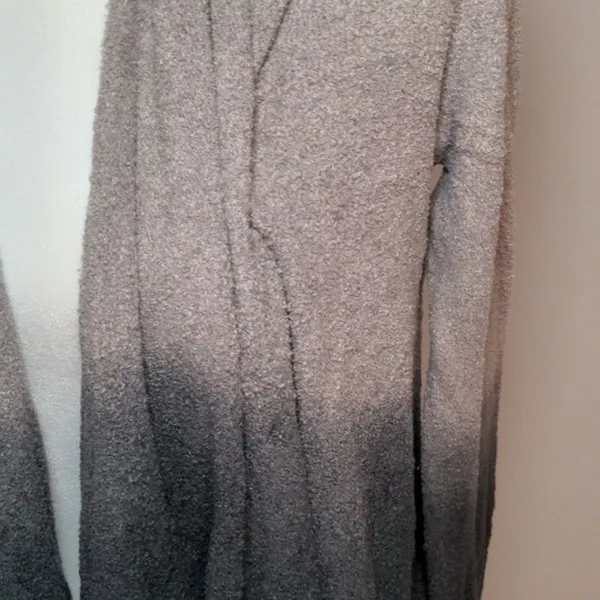 Barefoot Dreams Blue Bamboo Chic Lite Calypso Waterfall Long Sleeve Cardigan S/M - Image 6