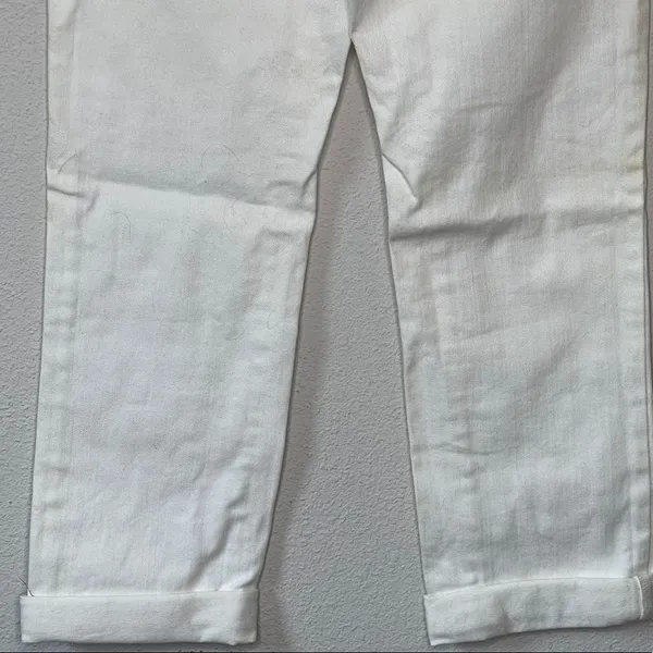 Armani Jeans White‎ White Size 27 - Image 5