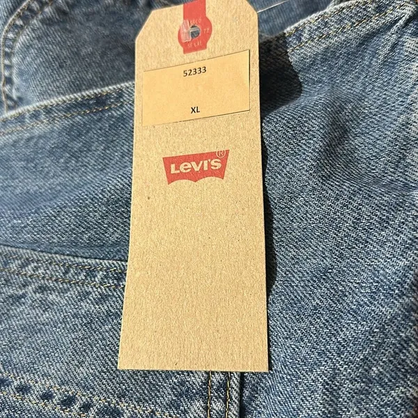 NWT LEVI'S Vintage Shortalls Jumpsuit XL - Image 8