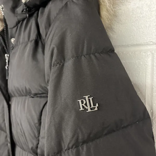 Ralph Lauren Xs Women's Long Puffer Jacket Coat - Image 3