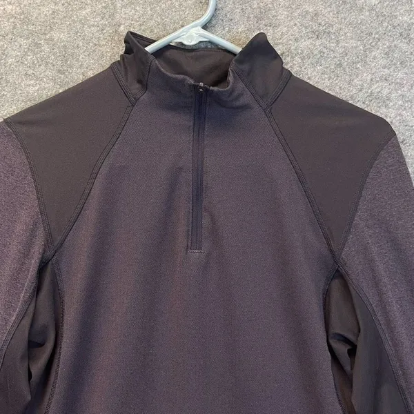 THE NORTH FACE FlashDry Quarter Zip Pullover Women’s Medium‎ Purple Long Sleeve - Image 2