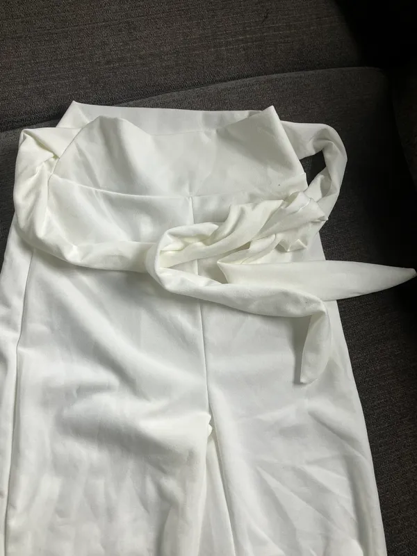 White Flare Pants - Image 2