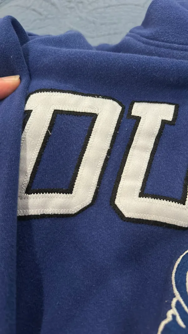 Old Varsity Brand Duke embroidered hoodie - Image 2