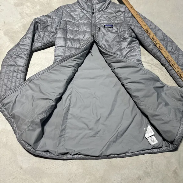 PATAGONIA Women's Radalie Insulated Parka Grey Size Small Reg $199 MSRP Puffer - Image 8