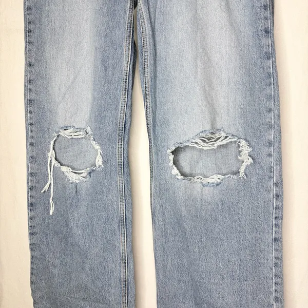 Levi’s Superlow‎ Wide Leg Distressed Jeans - Image 6