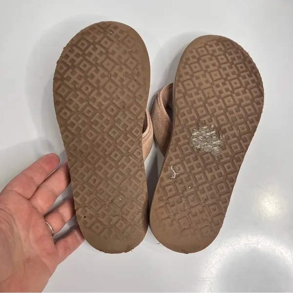 Tory‎ Burch platform 70’s flip flops pink size 6 - Image 8