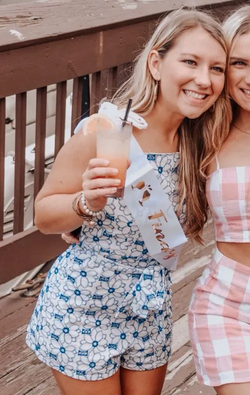 Floral Romper Size XXS - Image 4