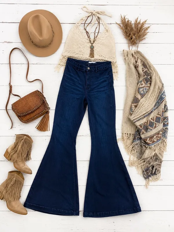 KanCan USA High-Rise Flare Jeans - Image 2