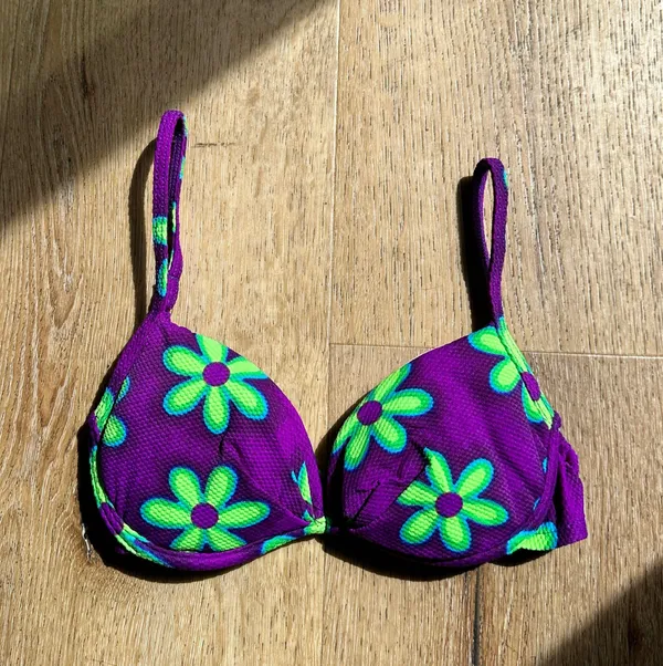 ✨Retro vintage swim top Purple - Image 4