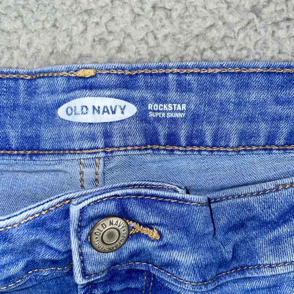 Old Navy Rockstar Jeans‎ Women 18 High Rise Skinny Minimalist Casual - Image 9
