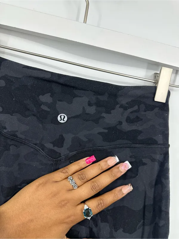 Lululemon Align Camouflage Jogger Pants Size 2 Gym Training Workout - Image 3