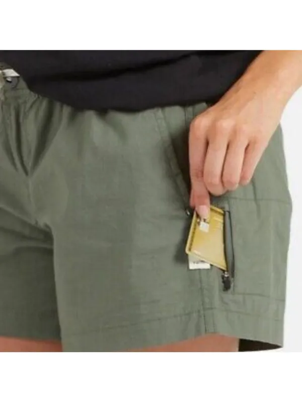 Vuori Ripstop Short Army Green Pockets Drawstring Cotton Hiking Outdoor Climb XL - Image 4