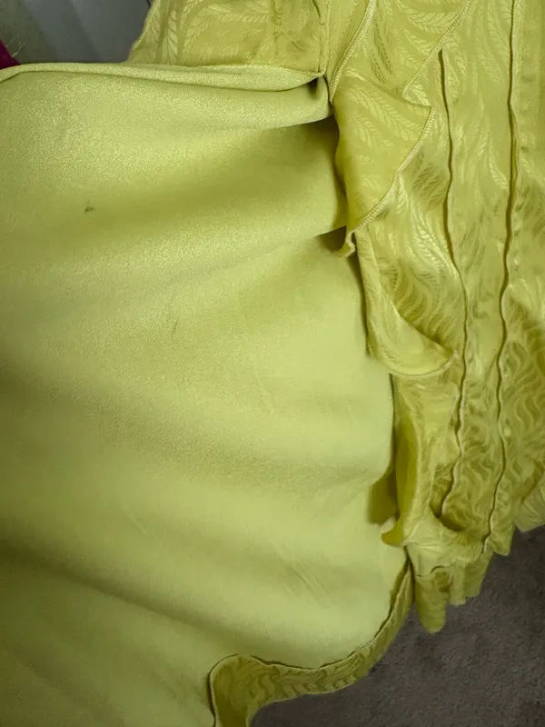 Sur Halo Women's Shyla Dress Maxi Length Yellow Size Small - Image 11