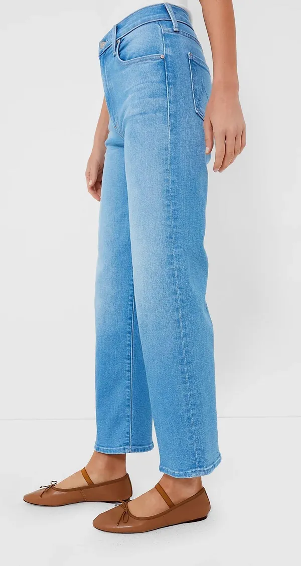 Mother NWT The Rambler Zip Ankle Jeans Wash Going Dutch Size 30 - Image 3