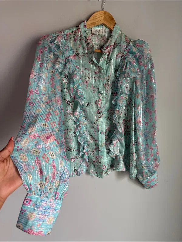HEMANT AND NANDITA Missima Shirt Small - Image 6
