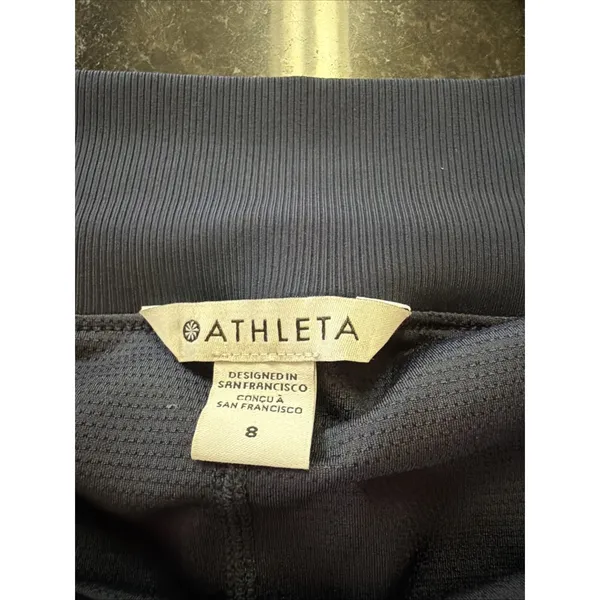 Athleta Performance Skort Navy Sz 8 Athletic Pockets Skirt Shorts Golf Tennis - Image 4