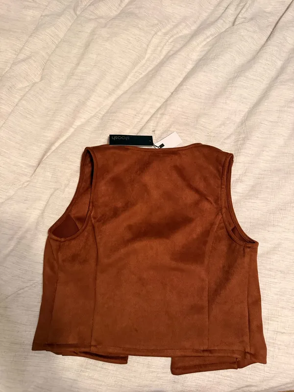 Stoosh Brown Tie Top- Boot Barn NWT - Image 2