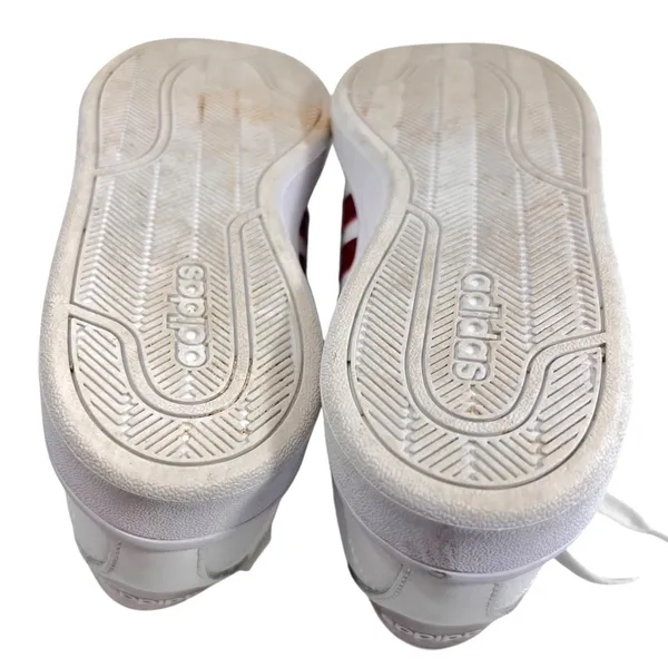 Adidas Unisex Cloudfoam Ortholite Advantage Red Stripe Sneakers - Image 8