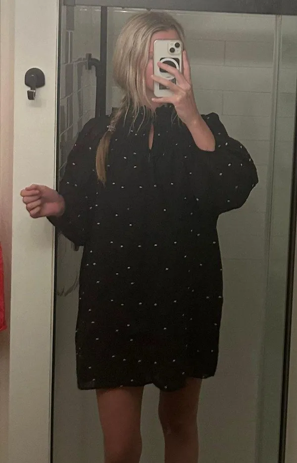 Tuckernuck Black Dotted Dress - Image 4