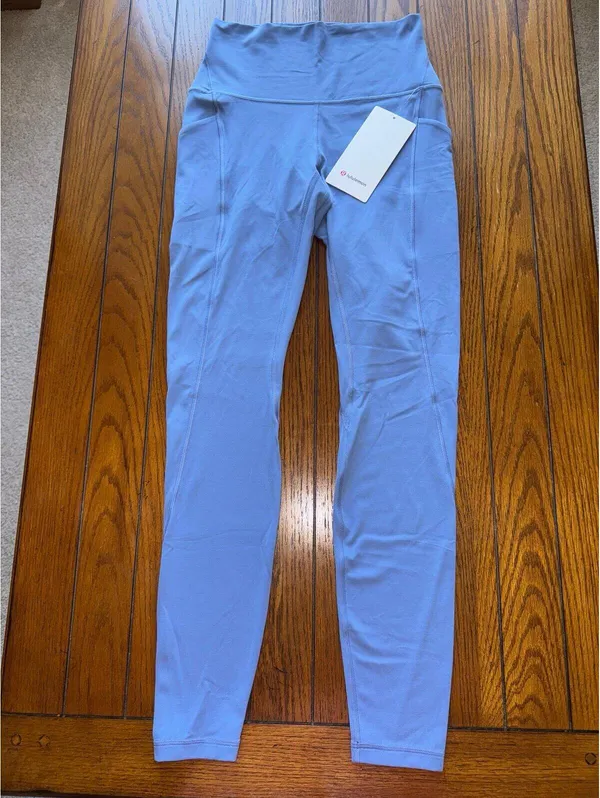 Lululemon Align With Pockets High Rise 28” Prep Blue Size 6 NWT - Image 3