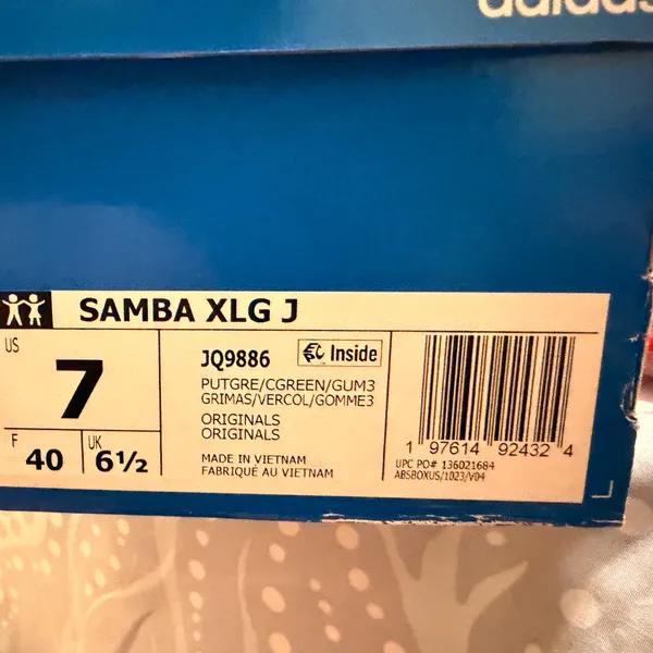 Adidas Kids samba XLG J brand new with box tags - Image 14