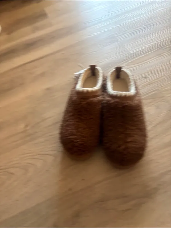 Auden Brown Fuzzy Sherpa-Lined Mules - Image 3