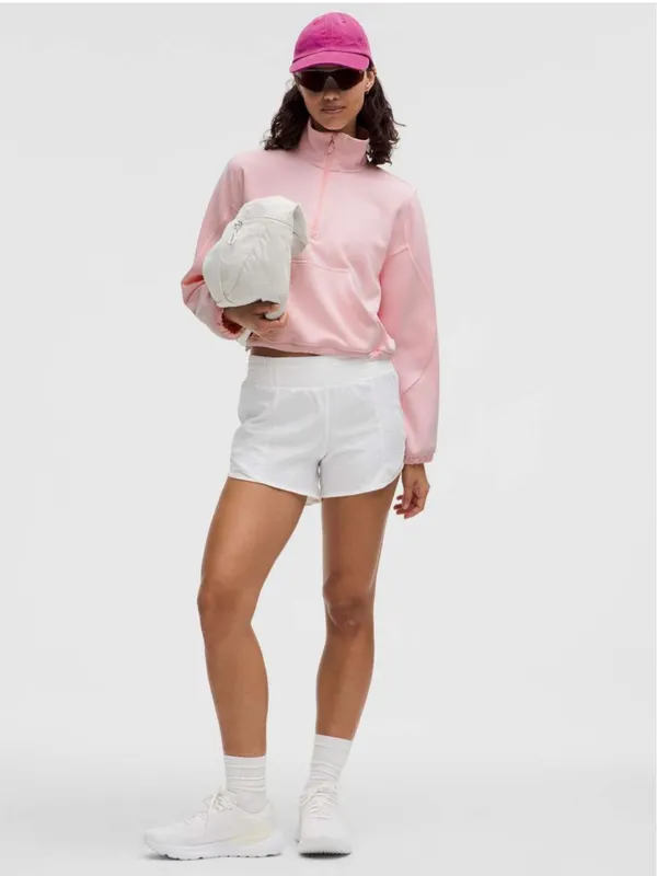 NWT Lululemon Brushed Softstreme Half Zip/ 
Strawberry Milkshake - Image 2