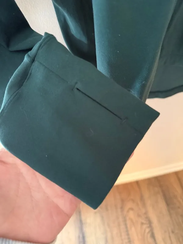Aerie OFFLINE Real Me Full Zip Jacket Green M - Image 7