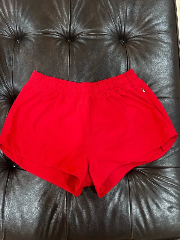 Quick Dry Running Shorts Red Size M - Image 3