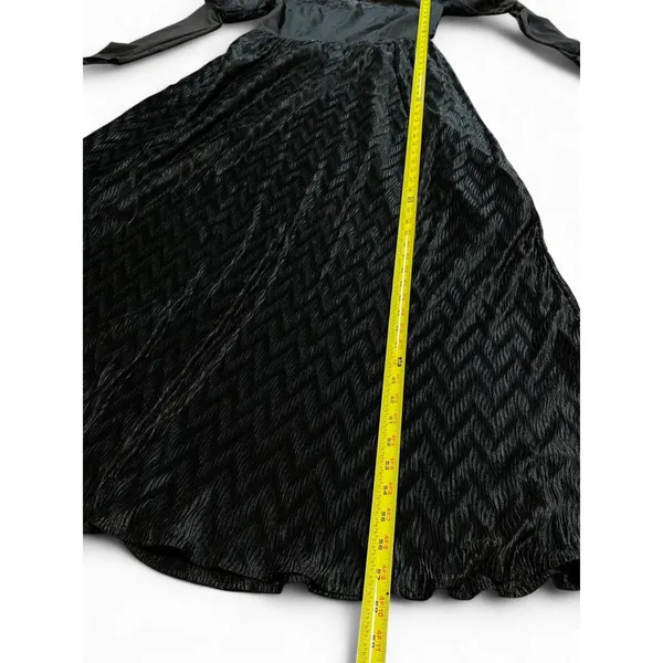 Whimsigoth Cosplay Dress Black Size M - Image 9
