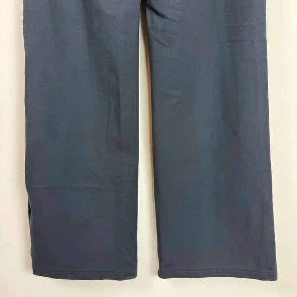 Abercrombie Fitch Black High Waisted Wide‎ Leg Exposed Pleat Pants Size Small - Image 6