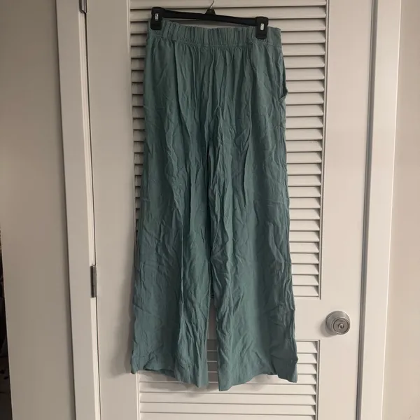 Z Supply Green Cropped Ankle Pants - Image 6
