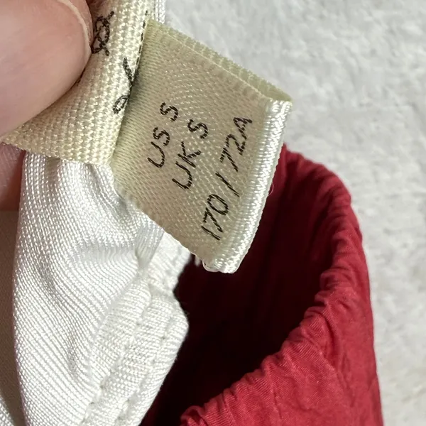 FP Movement The Way Home Shorts Red High Rise Smocked‎ Athletic Running Small - Image 9