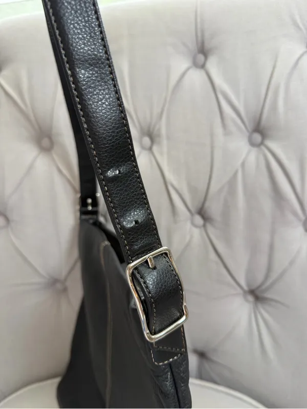 Vintage Liz Claiborne Leather Purse - Image 8