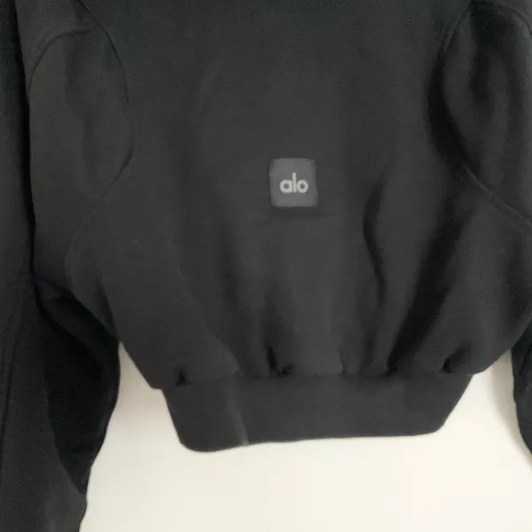 Alo Yoga Sweet Escape Zip Up Hoodie Black XS - Image 5