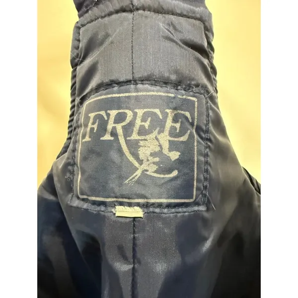 FREE Brand Women’s Vintage Insulated Navy Ski Bib Pants FitsXS - Image 5