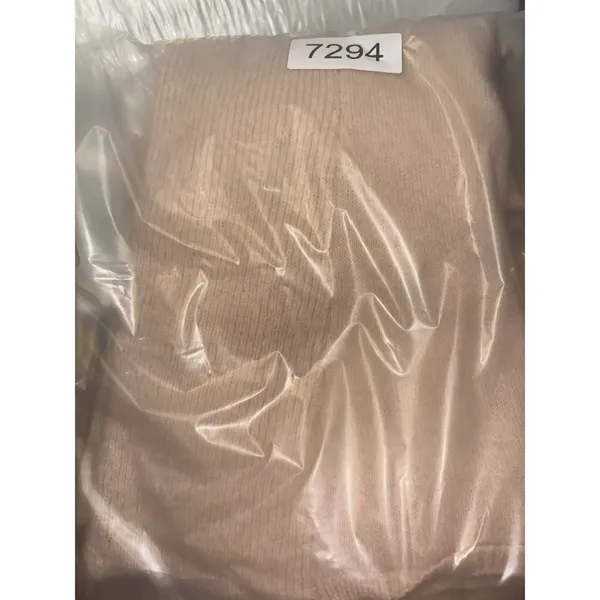 Moth High Neck Wool‎ Alpaca Sweater Small Pale Pink - Image 8