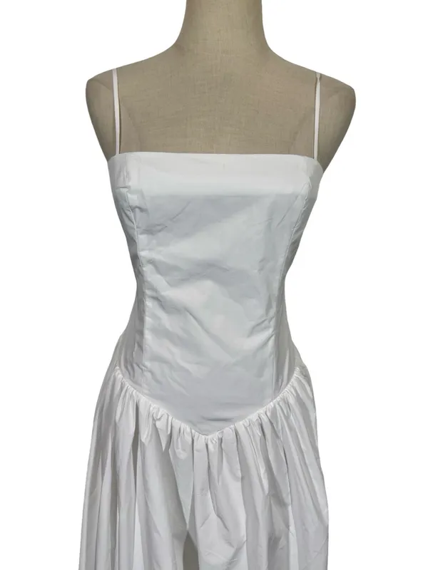 Amanda Uprichard X Revolve Delora Drop Waist Midi Dress- Still Selling - Image 6