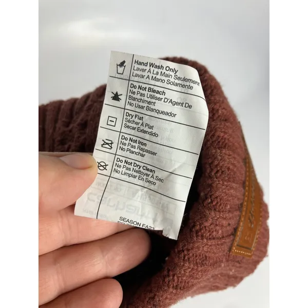 Carhartt rib knit fisherman beanie‎ in Sable women's one size winter trendy - Image 6