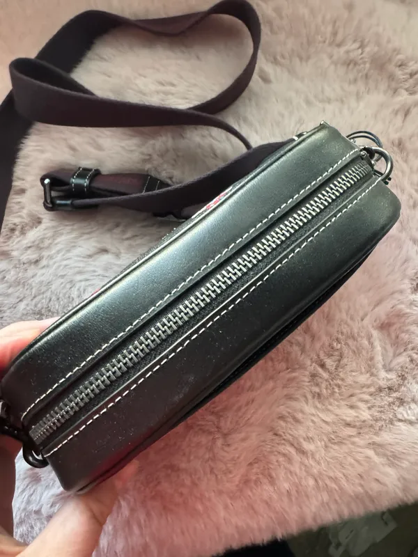 Coach Disney X Mini Jamie Camera Bag with Holiday Print Black Multi CN027 - Image 4