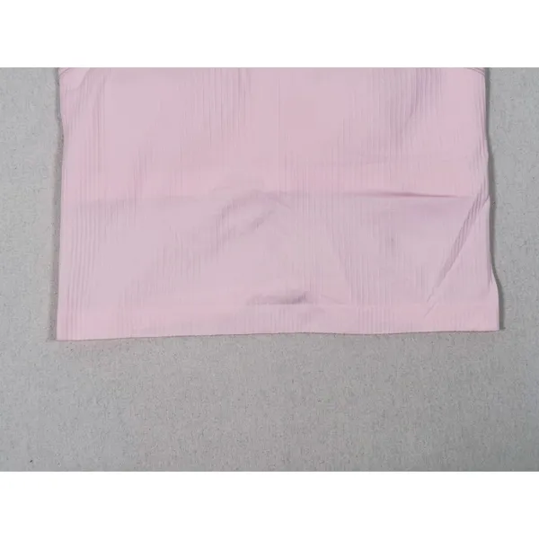 Lululemon Ebb to Street Cropped Racerback Tank Top Size 10 Pink Yoga Athletic - Image 9