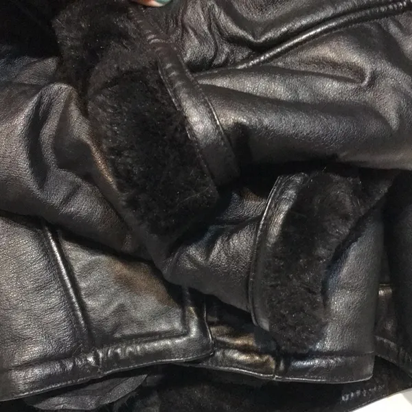 Wilson's Leather Beautiful faux fur lined hooded jacket - Image 3