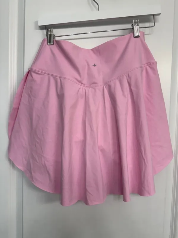 NWOT Halara Pink Crossover Tennis Skort L Long - Image 5