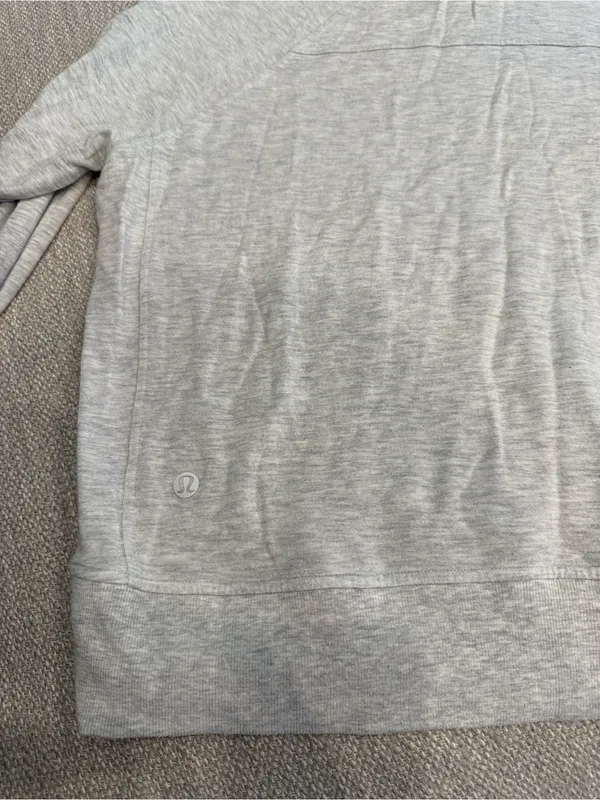 Lululemon Warm Down Crew Heathered Core Ultra Light Grey - Image 12