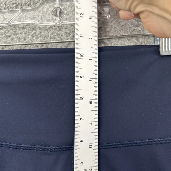 Lululemon Wunder Train High Rise Shorts 6" True Navy Athletic Biker Women's 4 - Image 8