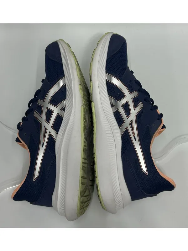 Asics Jolt Womens Size 8 Blue Silver Athletic Running Walking Shoes Sneaker Gym - Image 6