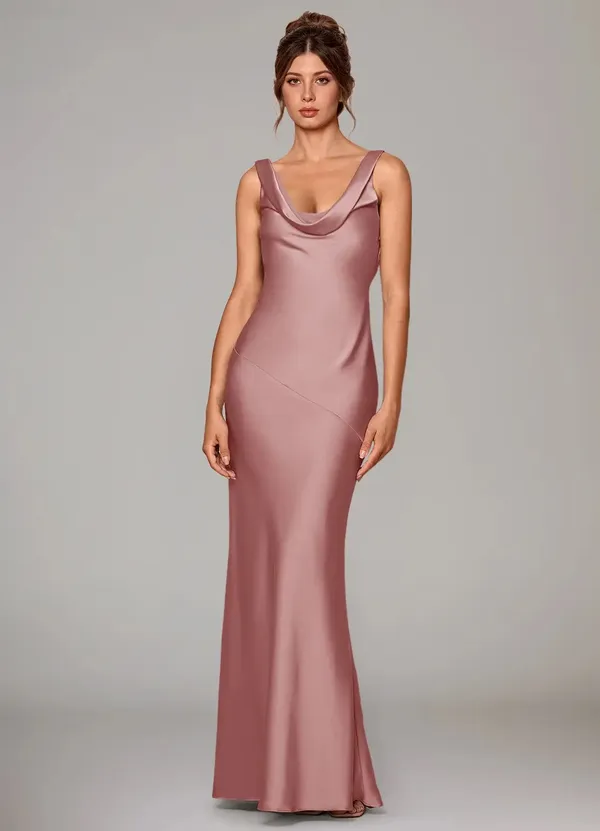 Azazie Satin Dress - Image 3